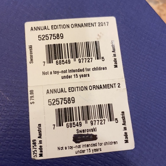 Swarovski crystal 2017 ornament - Picture 3 of 4